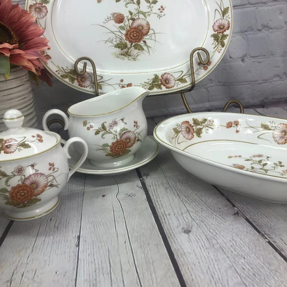 vintage Hofgarten by Noritake serving set cottagecore entertainment - Picture 3 of 12